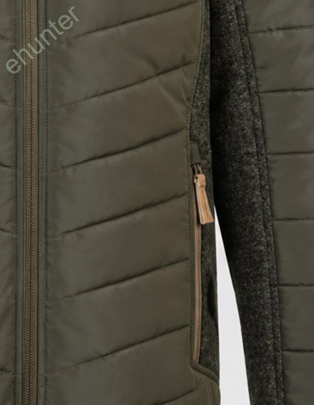 Zateplená mikina Percussion ALASKA HYBRID Khaki