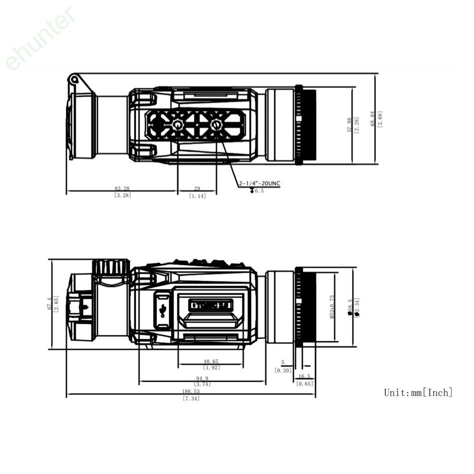 Hikmicro Thunder TH35PCR 2.0 - termovízna predsádka