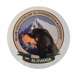 Samolepka logo KCHSK priemer 15 cm